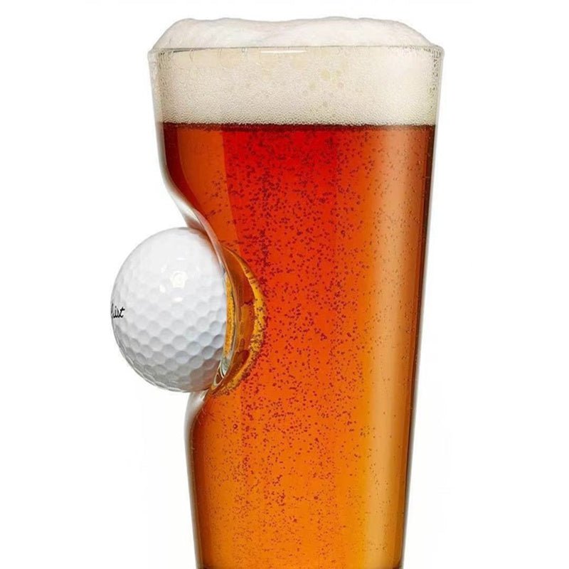 Golf Beer Mug with Embedded Ball