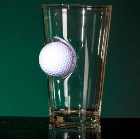 Golf Beer Mug with Embedded Ball