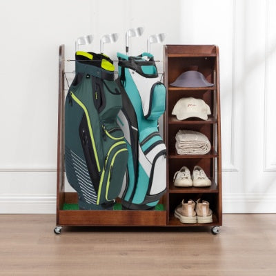 Premium Golf Bag Organizer Rack
